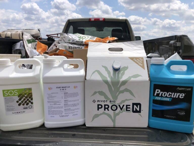 Products used in the Mega Trial that were performed in 2020.